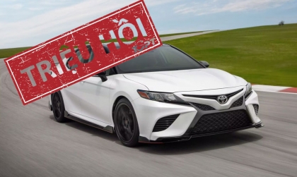 Triệu hồi Toyota Camry do nguy cơ rơi bánh